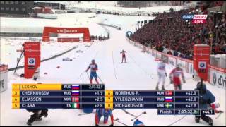 RU \ 20122013 FIS World Cup CrossCountry 11 Oslo Mens 50 km F 9 of 9 [upl. by Derf544]