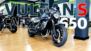 Nova KAWASAKI VULCAN S 650 CAFE 2025 em Detalhes e Preço na Concessionária [upl. by Aicilla]