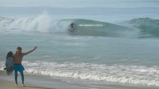 Mini Pros rip GLASSY morning surf and the Champ is Back [upl. by Ahsienot]