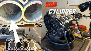 200 CBR600rr Wrecked Bike Rebuild PT 3 BLOWN motor [upl. by Gemma]