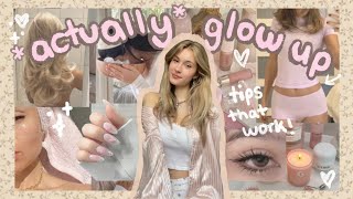 How to ACTUALLY glow up ✧ physically amp mentally ✧･ﾟ✧ [upl. by Noired]