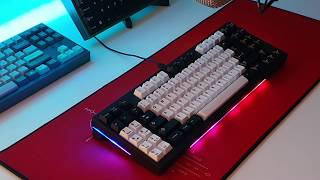 Duck TCV3 with Lubed Gatron Ink Black Typing Sounds [upl. by Elamrej6]