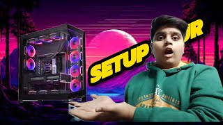 100 MILLION DOLLAR GAMING SETUP TOUR 🫨  HG GAMING [upl. by Ryan612]