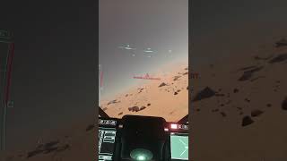 What an Arrow sounds like with max sounds effects in Star Citizen [upl. by Anaujd]