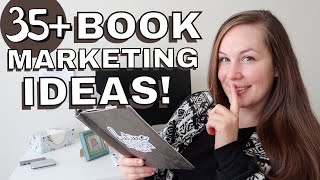 How to MARKET your BOOK 35 of my favorite marketing strategies I use to market my novels [upl. by Nefen]