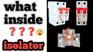 what inside a isolator  isolator ke under kya hota hai [upl. by Billye]