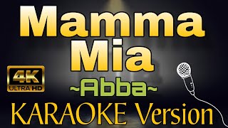 MAMMA MIA by Abba HD KARAOKE Version [upl. by Liek75]