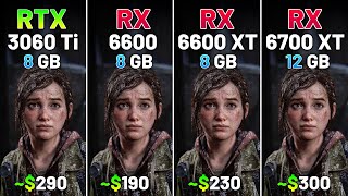 RTX 3060 Ti vs RX 6600 vs RX 6600 XT vs RX 6700 XT  Test in 12 Games in 2024 [upl. by Schulz]