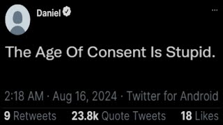 quotThe Age Of Consent Is Stupidquot [upl. by Neggem]