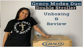 Graco Modes Duo Double Stroller  Unboxing amp Review [upl. by Benzel]