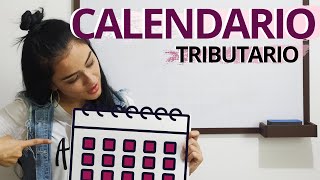 ASÍ FUNCIONA EL CALENDARIO TRIBUTARIO📆 [upl. by Edahc]