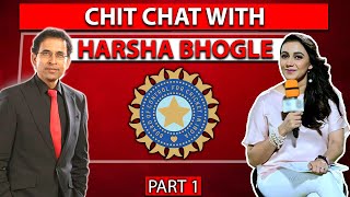 Chit Chat with Harsha Bhogle  Part 1  Cric Cast  Sawera Pasha [upl. by Gordie701]