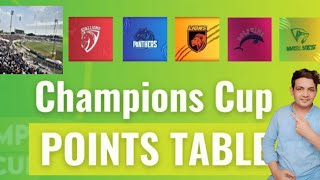 Champions OneDay Cup 2024 point table after match 5 [upl. by Nnoved]