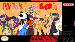 Ranma 12 Chougi Ranbu Hen  Big Framerate Improvement SNES [upl. by Haggi]