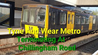 Tyne And Wear Metro  Terminating At Chillingham Road [upl. by Azaleah279]