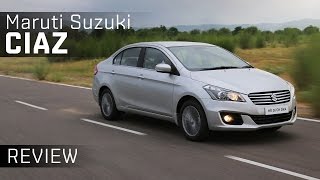 Maruti Suzuki Ciaz  Review  ZigWheels [upl. by Canotas]