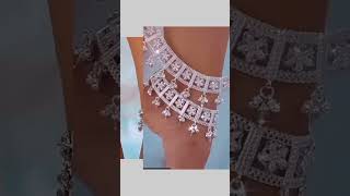 Payal latest designsilver jhanjhar ankletsshorts ytshorts trendingshorts youtubeshorts [upl. by Stichter]