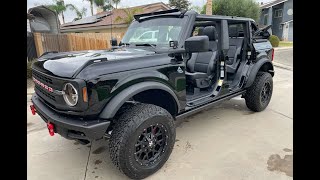 2022 Bronco Black Diamond Upgrades Review [upl. by Shadow]