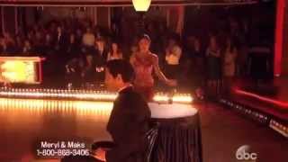 DWTS 18 WK 10 FINALE Meryl Davis amp Maks ChmerkovskiyTango [upl. by Kotta]