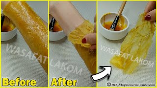 Remove Facial Hair At Home in 5 Minutes  100 NATURAL Home Remedy [upl. by Natsreik664]