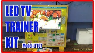 LED TV TRAINER KIT Model LTT07 [upl. by Ierna]