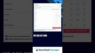 Download Limit by WP Download Manager fyp wordpress [upl. by Purvis]