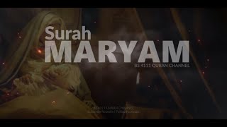 Surah Maryam full terjemahan best murottal quran  quran hd [upl. by Ddart]