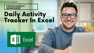 Daily Activity Tracker In Excel [upl. by Htez]