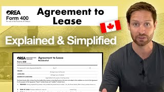 Agreement to Lease Ontario OREA Form 400 Explained amp Simplified [upl. by Watters388]