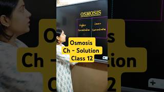 Class 12 ch  2  Solution  Osmosis  chemistry k2institute [upl. by Trude]