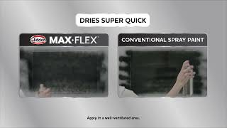 Glidden MaxFlex Spray Paint – Glidden MaxFlex vs Conventional Spray Paint [upl. by Hesper]