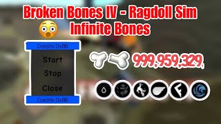 OP  Broken Bones IV  Ragdoll Sim Script Infinite Broken Bones  Roblox Script 2024 [upl. by Vilhelmina993]