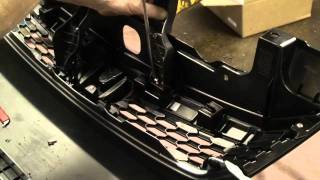 Episode 215  9th Gen Honda Civic Sedan Front Grille Upgrade [upl. by Clayborn72]