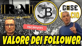 Prof Brancozzi FondazioneJdentitabianconera  a Cose di Calcio di Paolino su RBN 👍💯 [upl. by Buyer972]