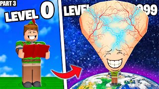 UPGRADING CHOP Tiny BRAIN Into GIANT BRAIN in ROBLOX Big Brain Simulator gameplay in hindi [upl. by Mylor773]