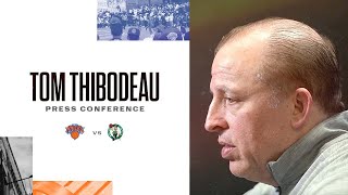 Tom Thibodeau  Knicks PostGame 121821 [upl. by Noterb160]