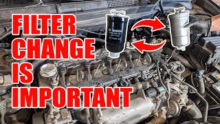 Fuel Filter Step By Step Replacement  Honda Accord 22iCTDi [upl. by Inalan]