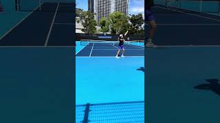 michelsen serve practice [upl. by Llerrot]