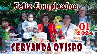 🎂🎁Feliz Cumpleaños Cervanda Ovispo DvD 01 [upl. by Adon]