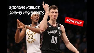 Rodions Kurucs 201819 Season Highlights HD [upl. by Changaris643]