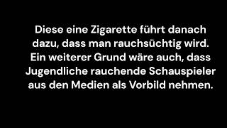 sprechen schreiben Wie entwickelt sich das Rauchen in Deutschland [upl. by Mcgregor]