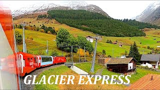 Experience a Spellbinding Journey Through the Oberalp Pass Aboard the Glacier Express [upl. by Kobylak]