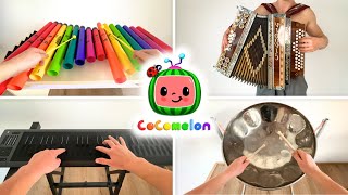 Cocomelon theme on a lot of different instruments [upl. by Nahtnahoj]