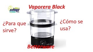 Vaporera Black Betterware [upl. by Tamra]