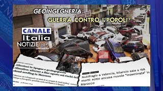 Geoingegneria Guerra contro i popoli   Lineasera  Canale Italia [upl. by Odlonyer52]