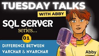 SQL Server Interview Question  Difference between varchar and nvarchar  codewithabby  2024 [upl. by Arlon]