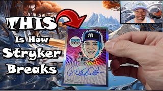 Stryker BREAKS the INTERNET with INSANE Baseball Cards [upl. by Onitsirc]