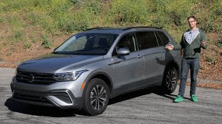 2022 Volkswagen Tiguan Test Drive Video Review [upl. by Anolahs359]