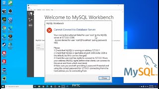 How to fix cannot connect to mysql server for newly install MySQL Workbench [upl. by Cyndi]