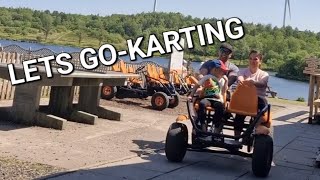 LETS GOKARTING  Parc Bryn Bach [upl. by Llenhoj]